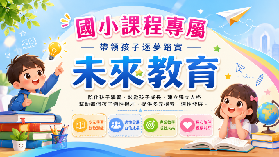 115學年【國小課程】火熱招生中